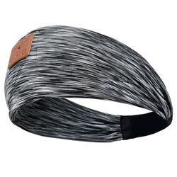 Sleep Headband - ASMR Headphones Black Patterned