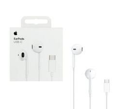Original Apple Earpods med mikrofon och fjärrkontroll, USB-C