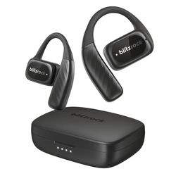 BR-CT3 öppna öronsnäckor bluetooth V5.4 hörlurar Air Conduction Öronkrok Förbättrad bas 4 mikrofoner Appkontroll 28H Playtime Sports Headphones