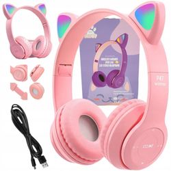 LED CAT EAR HØRETELEFONER IDEALE TIL EN GAVE TIL ET BØRN