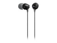 Sony MDR-EX15LP - EX Series - ørepropper - i øret - kablet - 3,5 mm jakk - svart