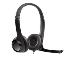 Logitech USB Headset H390 - Hodesett - full størrelse - kablet