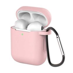 Ljusrosa Apple AirPods 1/2 Väska Fodral Stötsäkert Skyddsfodral