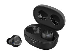 Belkin SoundForm Bolt - True wireless-hodetelefoner med mikrofon - i øret - Bluetooth - svart - for Apple iPhone 14, 14 Plus, 14 Pro, 14 Pro Max; Sam