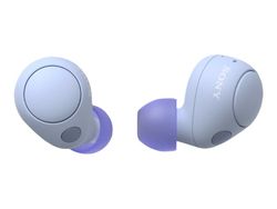 Sony WF-C700N - True wireless-hodetelefoner med mikrofon - i øret - Bluetooth - aktiv støydemping - fiolett