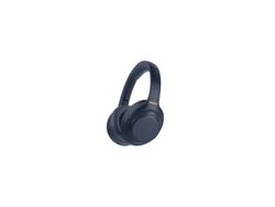 Sony WH-1000XM4 - Hodetelefoner med mikrofon - full størrelse - Bluetooth - trådløs, kablet - NFC - aktiv støydemping - 3,5 mm jakk - midnattsblå