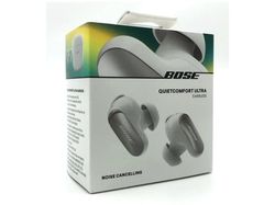 Bose QuietComfort Ultra Earbuds - True wireless-hodetelefoner med mikrofon - i øret - Bluetooth - aktiv støydemping - hvit røyk