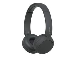 Sony WH-CH520 - Hodetelefoner med mikrofon - on-ear - Bluetooth - trådløs - svart