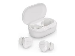Philips TAT1209WT - True wireless-hodetelefoner med mikrofon - i øret - Bluetooth - hvit