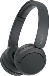 Sony WH-CH520 trådlösa Bluetooth-hörlurar - upp till 50 timmars batteritid med snabbladdning, On-ear-stil - Svart (förnyad)