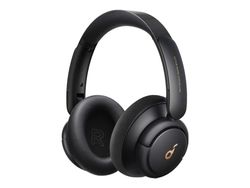 Soundcore Life Q30 - Hodetelefoner med mikrofon - full størrelse - Bluetooth - trådløs, kablet - NFC - aktiv støydemping - 3,5 mm jakk - svart