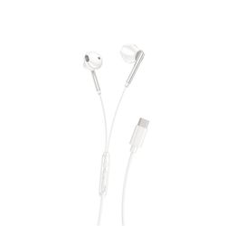 Xo eP66 USB-C høretelefoner med ledning, hvid