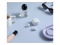 Sony LinkBuds Fit - True wireless-hodetelefoner med mikrofon - i øret - Bluetooth - aktiv støydemping - hvit