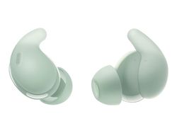 Sony LinkBuds Fit - True wireless-hodetelefoner med mikrofon - i øret - Bluetooth - aktiv støydemping - grønn