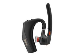 Poly Voyager Legend 50 - Hodesett - i øret - Bluetooth - trådløs - USB-C via Bluetooth-adapter - svart - UC-sertifisert