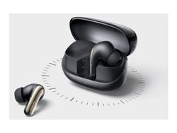 Xiaomi Buds 5 Pro - True wireless-hodetelefoner med mikrofon - i øret - Bluetooth / Wi-Fi - aktiv støydemping - gjennomskinnelig sort