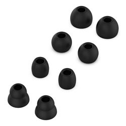 INF Erstatningsørepropper til høretelefoner 4 par SortBeats Powerbeats Pro/Powerbeats 34
