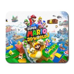 Musmatta: Super Mario 3D World, halkfri gummibas, livfull och unik design, perfekt för hemmet eller kontoret