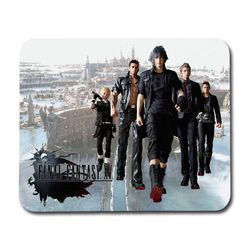 Musmatta: Final Fantasy XV, halkfri gummibas, livfull och unik design, perfekt för hemmet eller kontoret