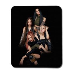 Musmatta: K-pop Blackpink 2022, halkfri gummibas, livfull och unik design, perfekt för hemmet eller kontoret