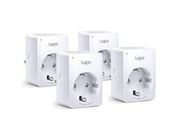 Tapo P100 V2 - Smartplugg - trådløs - 802.11b/g/n, Bluetooth 4.2 - 2.4 Ghz (en pakke 4)