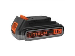Black & Decker BL2518, Batteri, Litium-Ion (Li-Ion), 2,5 Ah, 18 V, Black och Decker, Svart, Orange