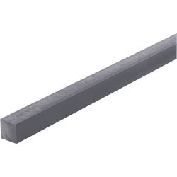 PVC Fyrkantig Profil (L x B x H) 500 x 15 x 15 mm 1 st