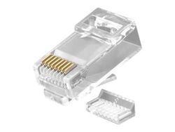 Lanview - Nätverkskontakt - RJ-45 (hane) - UTP - CAT 6a (paket om 10)