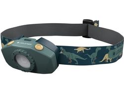 LEDLENSER Hodelykt for barn - Grønn