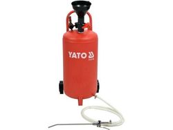 Yato YT-07195, Pneumatisk oljepumpe, 20 l, 150 l/min, 35 °C, 0,3 stang, 2 hjul