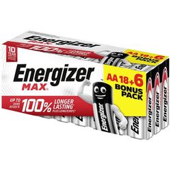 Energizer Max Batteri AA (R6) Alkaliskt 1.5 V 24 st