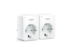 TP-LINK Tapo P100, Mini Akilli Wi-Fi Soket, Trådløs, Bluetooth / Wi-Fi, 802.11b,802.11g,Wi-Fi 4 (802.11n), Innendørs, Hvit, Kraft indikator, Status