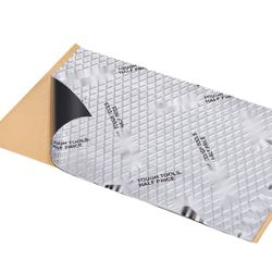 Billjuddämpande matta, 80 mil 3,3 kvm, Butyl ljudisolering och vibrationsdämpning för bil.