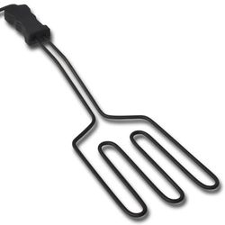 Elektrisk grillstartare 1500 W med 3 glödtrådar | Färg: Rostfritt stål | Storlek: Standard