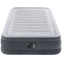 Intex 67766ND TWIN COMFORT-PLUSH AIRBED Uppblåsbar säng (L x B x H) 191 x 99 x 33 cm Grå