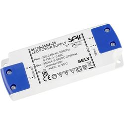 Self Electronics SLT20-350IF-2S LED transformator 20 W 0.35 A 6 - 56 V inte dimbar 1 st