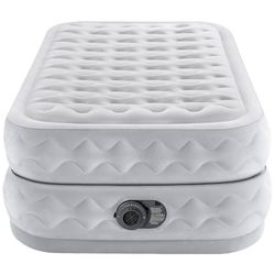 Intex 64488ND TWIN SUPREME AIR-FLOW AIRBED WITH FIBER-TECH RP (L x B x H) 191 x 99 x 51 cm Vit