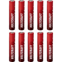 VOLTCRAFT VC-16108025 Mini (AAAA)-batteri AAAA (R61) Alkaliskt 1.5 V 500 mAh 10 st