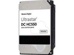 WD Ultrastar DC HC550 WUH721818ALE6L4 - Hårddisk - 18 TB - intern - 3,5" - SATA 6Gb/s - 7200 rpm - buffert: 512 MB