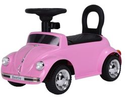 VW Beetle Classic Walking Car med läderstol, rosa
