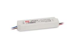 MEAN WELL LPH-18-12, Vit, 180 - 264 V, 47 - 63 hz, 175 g, 30 mm, 22 mm