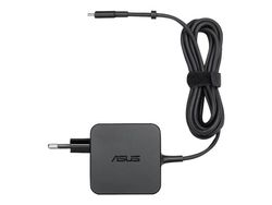 ASUS AC65-00 - Nätadapter - AC 100-240 V - 65 Watt - Europa - svart - för Chromebook 12; ExpertBook B9; P5; ZenBook 13; 13 OLED; 14; ZenBook Flip 13