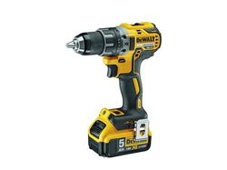 DeWALT DCD791P2 - Borr/drivare - sladdlös - 2 hastigheter - nyckellös chuck 13 mm - 70 N·m - 2 batterier - 18 V