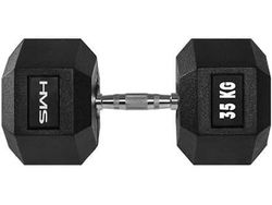 Hantel HMS Hex Pro - 35 kg
