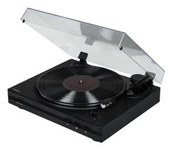 Thomson TT350, Remdriven skivtallrik, Manuell, Svart, 33,45 RPM, AC, 230 V