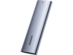 Ugreen 10903, SSD-kabinett, M.2, Serial ATA III, 5 Gbit/s, USB-tilkobling, Sort, Grå