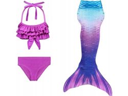 Master Mermaid Costume Badedrakt 140 cm