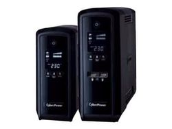 CyberPower Backup PFC Sinewave Series for Mac CP1350EPFCLCD - UPS - AC 230 V - 780 Watt - 1350 VA - 7 Ah - RS-232, USB - utgångskontakter: 6