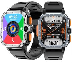 PGD SmartWatch 4G LTE GPS Wifi SIM-kort NFC Dobbelt Kamera Robust 16G ROM Lagring Google Play Hjertefrekvens Android Smart Klokke Herre