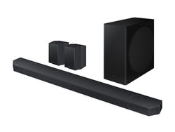 Samsung HW-Q930D - Q-Series - høyttalersystem - for hjemmeteater - 9.1.4-kanal - trådløs - Wi-Fi, Bluetooth - Appstyrt - titansvart